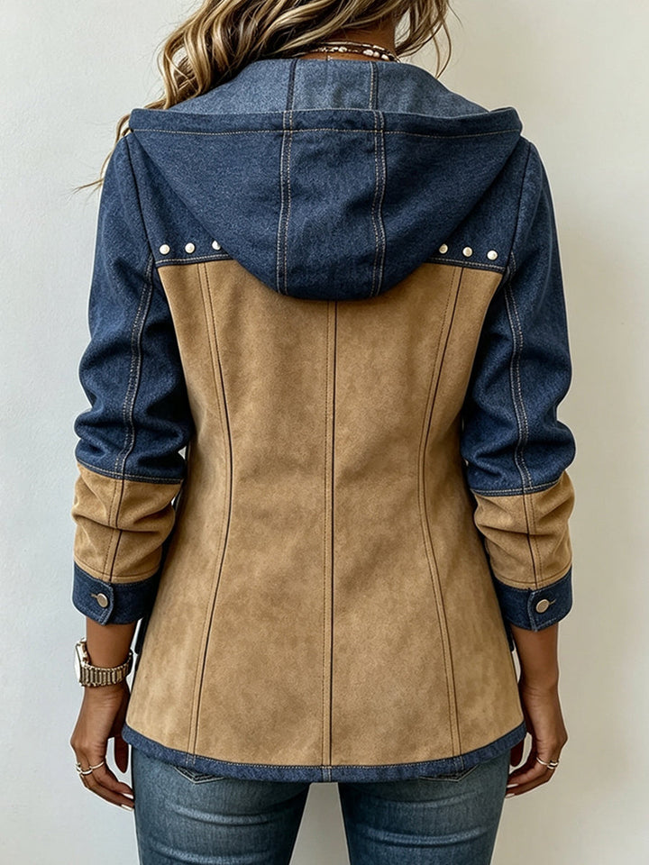 Caelina - Chaqueta con capucha premium