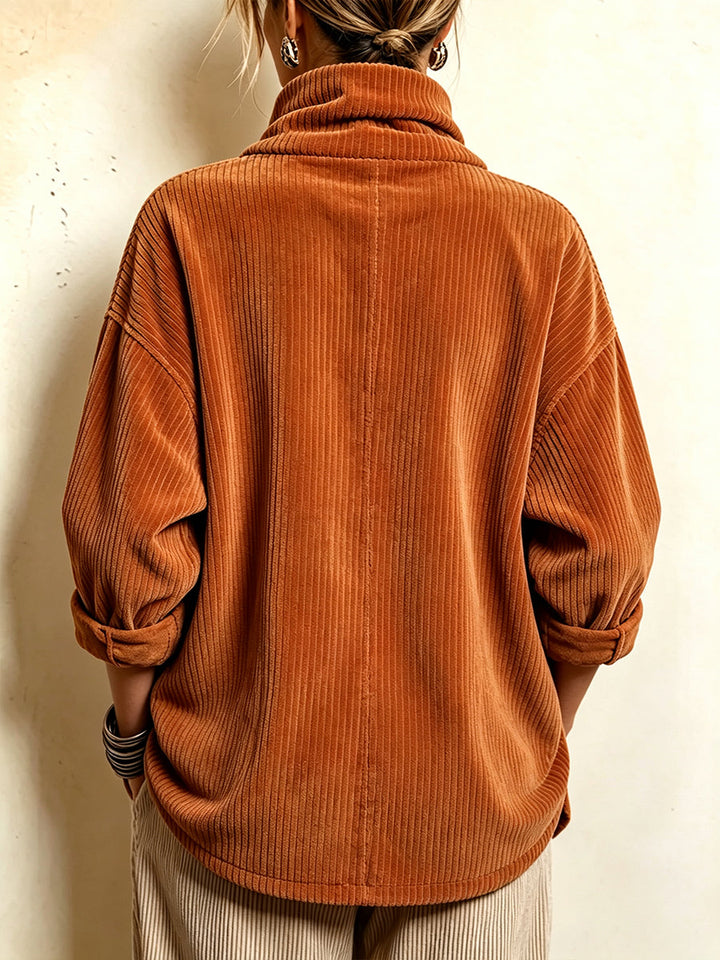 Sioned - Cárdigan oversize texturizado