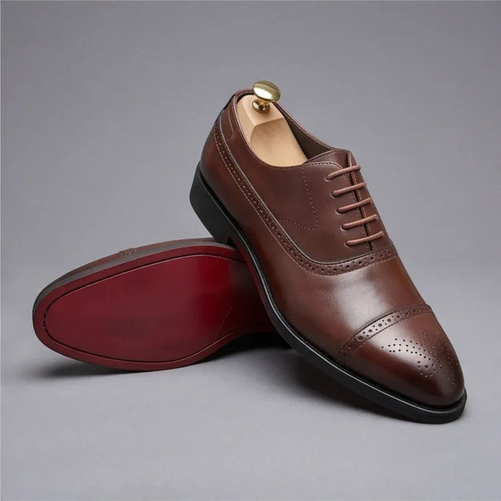 Arvid - Zapatos Oxford de puntera recta premium