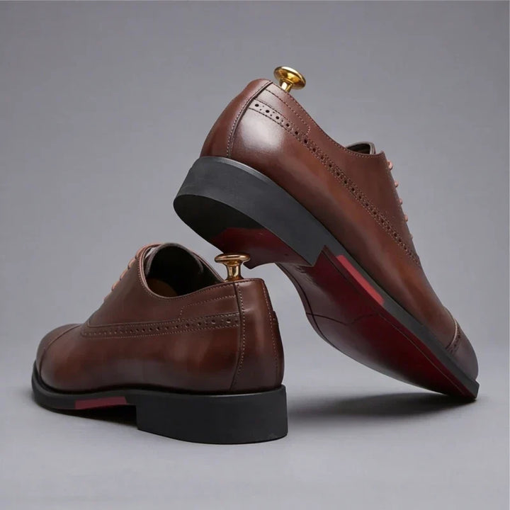 Arvid - Zapatos Oxford de puntera recta premium