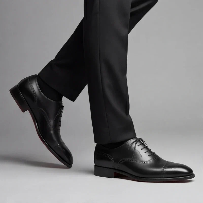 Arvid - Zapatos Oxford de puntera recta premium