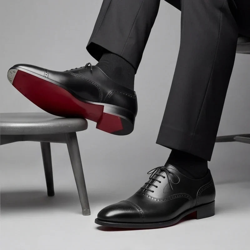 Arvid - Zapatos Oxford de puntera recta premium