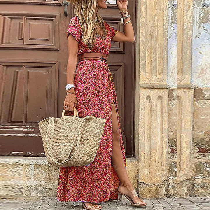 Flora - Vestido boho premium de verano