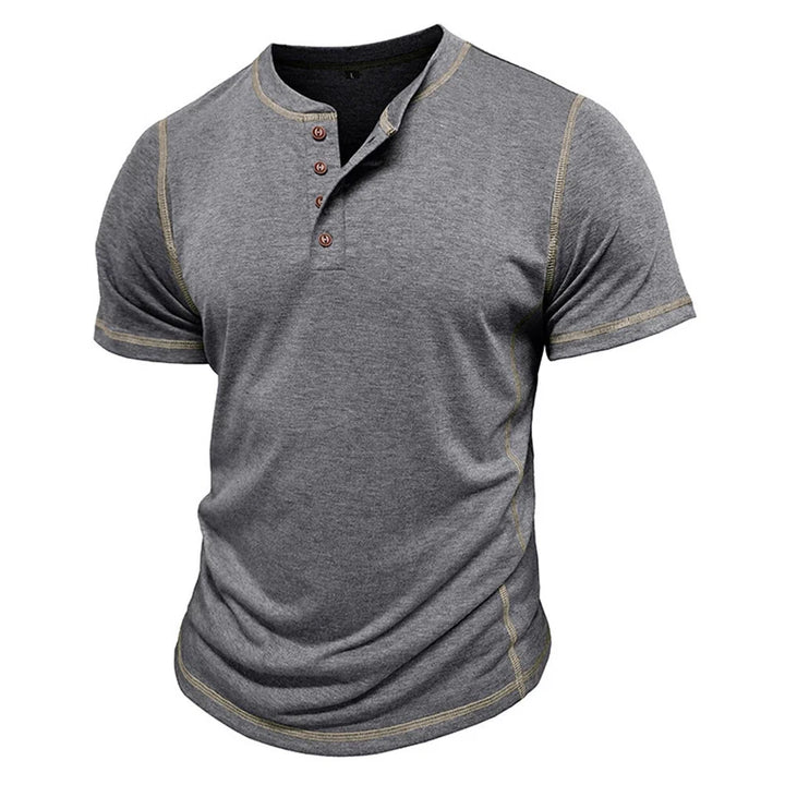Bardwell - Camiseta henley suave al tacto