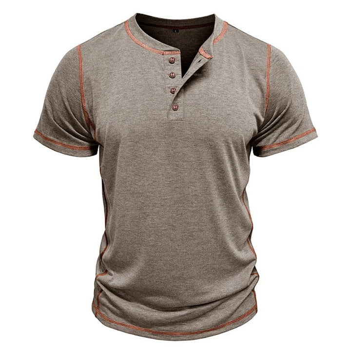 Bardwell - Camiseta henley suave al tacto