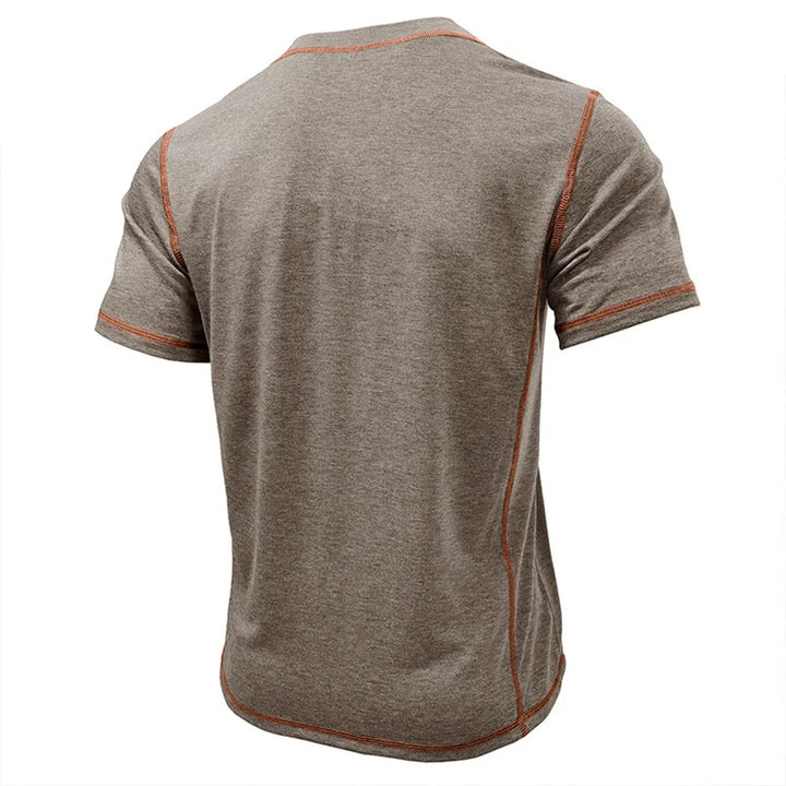 Bardwell - Camiseta henley suave al tacto