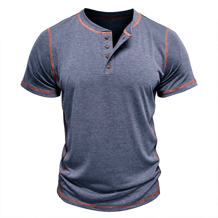 Bardwell - Camiseta henley suave al tacto