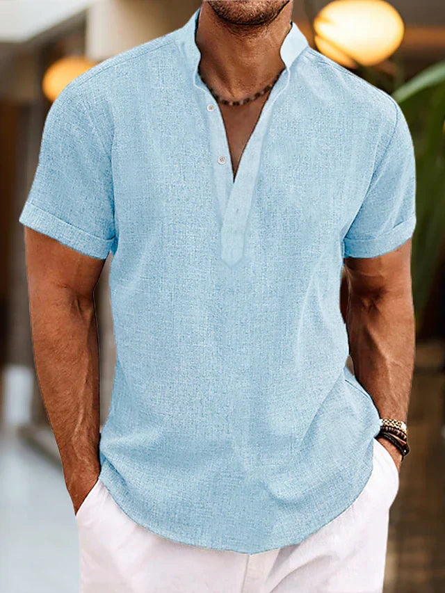 Kester - Camisa de lino atemporal
