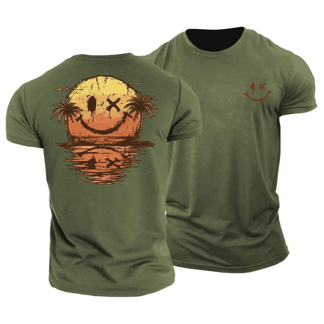Dunmore - Camiseta de tacto suave con estampado gráfico