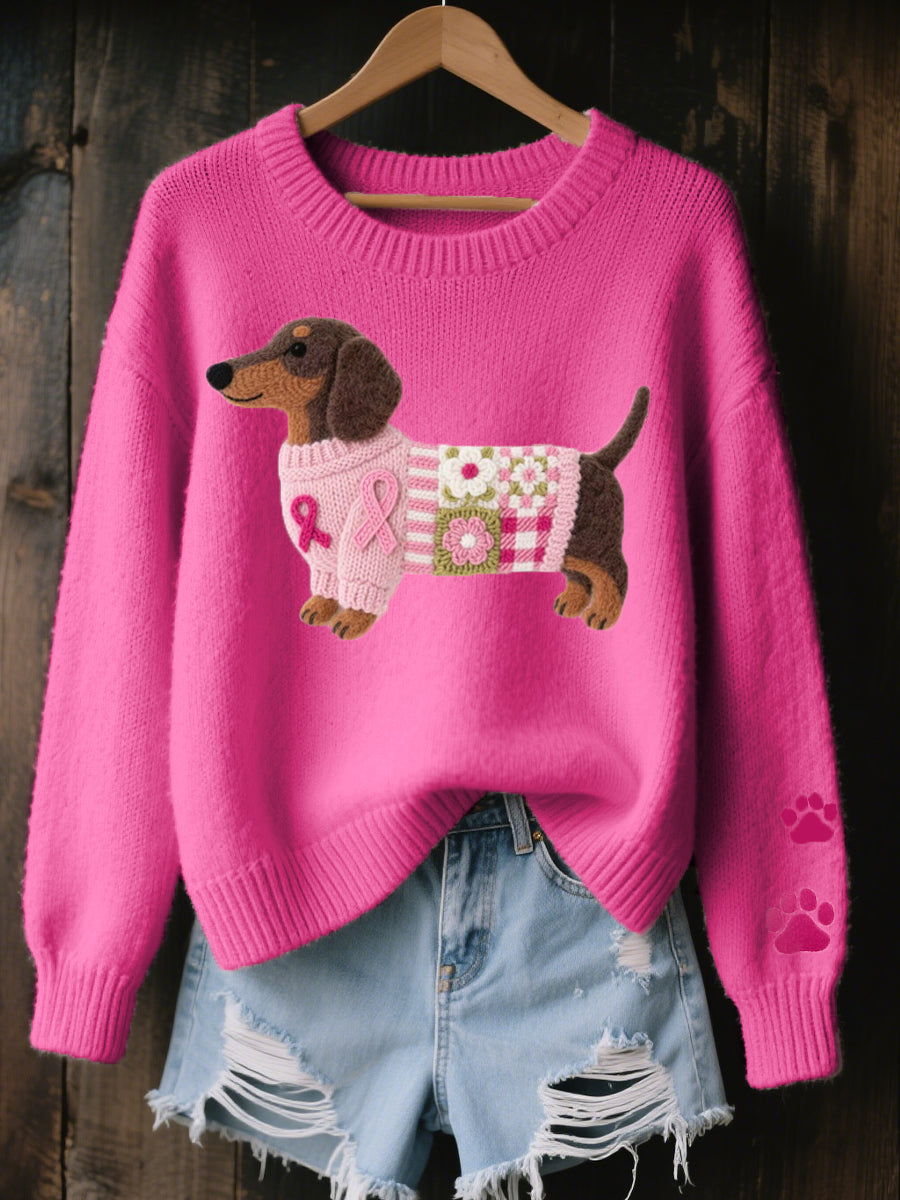Caravine - Jersey de punto patchwork para perros