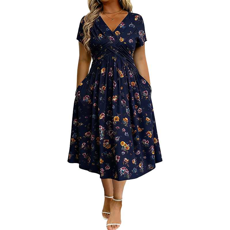 Lorianne - Vestido veraniego de tacto suave