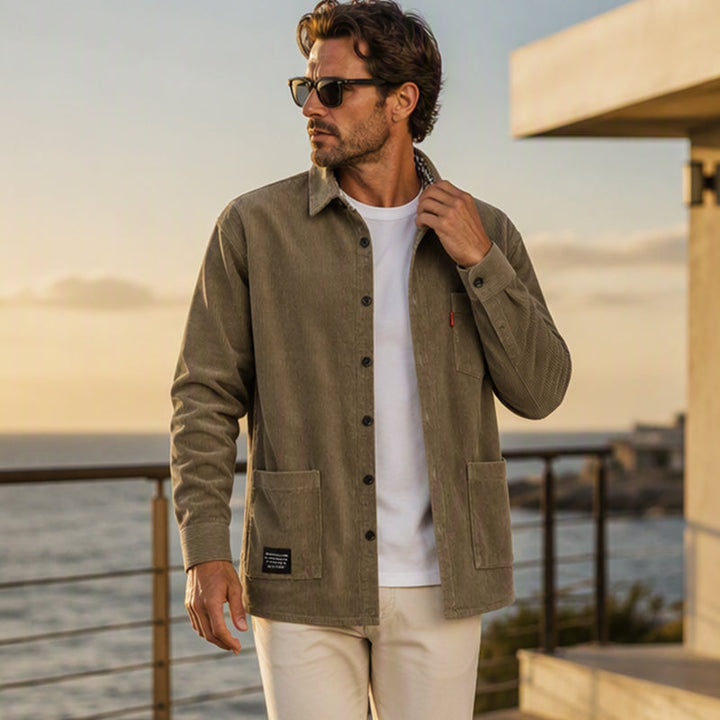 Jasten - Sobrecamisa de pana vintage