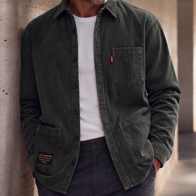 Jasten - Sobrecamisa de pana vintage