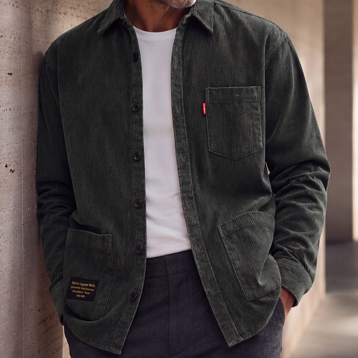 Jasten - Sobrecamisa de pana vintage