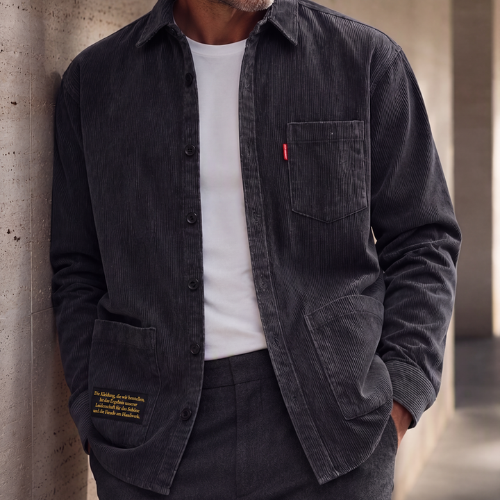 Jasten - Sobrecamisa de pana vintage