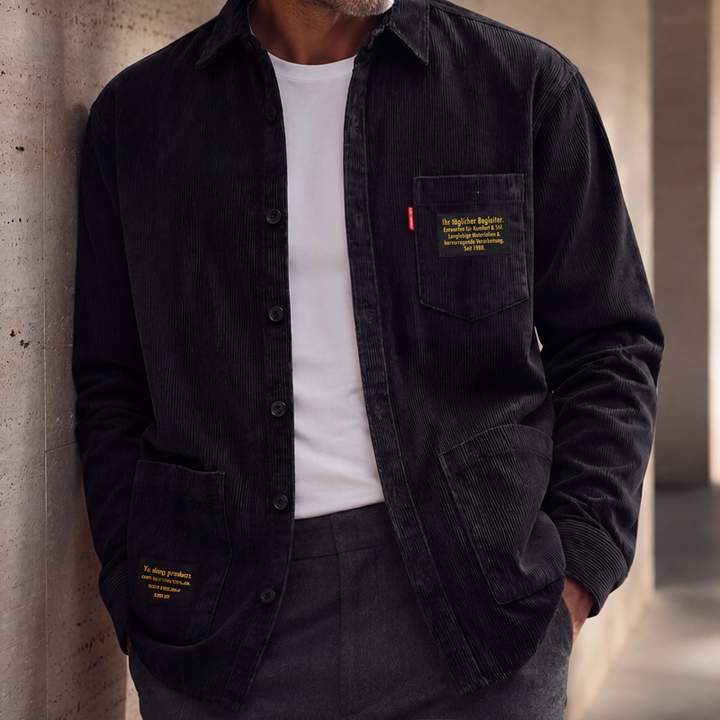Jasten - Sobrecamisa de pana vintage
