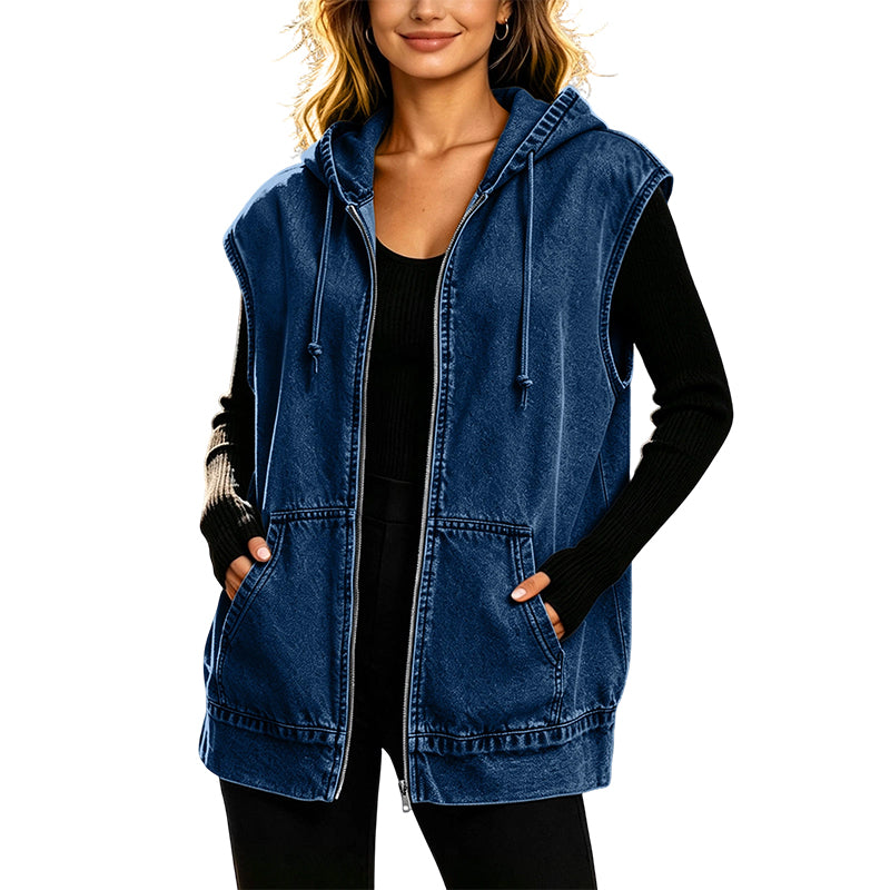Anemora - Chaqueta con capucha oversize premium