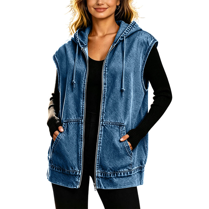 Anemora - Chaqueta con capucha oversize premium