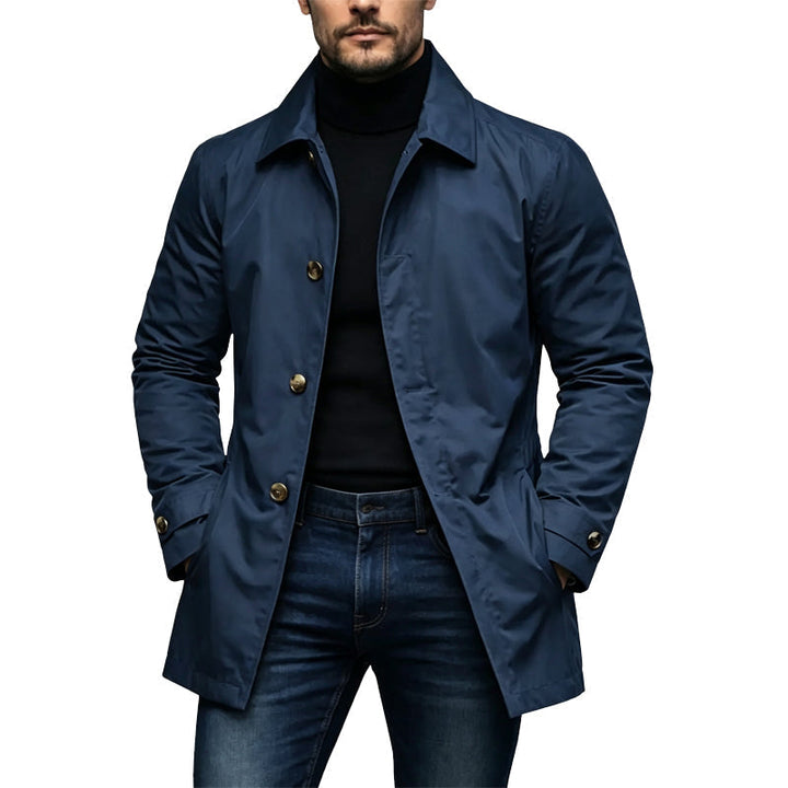 Cassius - Gabardina impermeable de tres cuartos