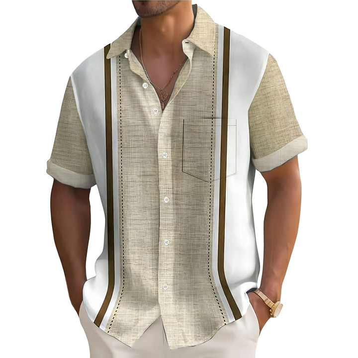 Chetford - Camisa resort texturizada