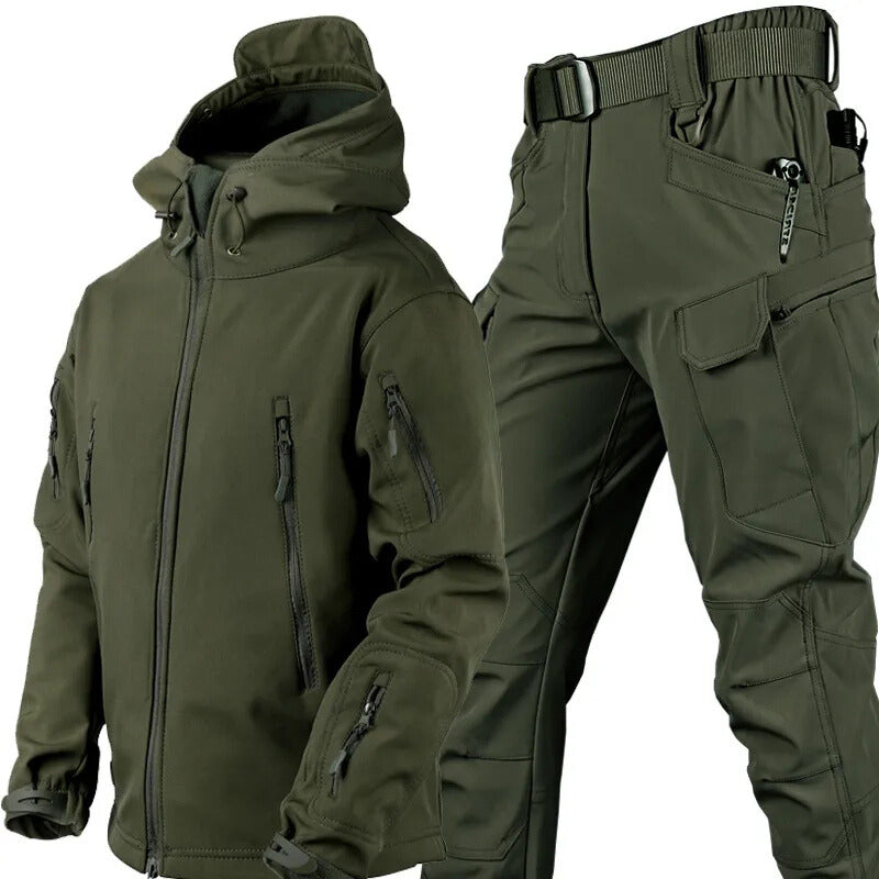 Hale - Conjunto térmico de chaqueta y pantalón para cualquier clima