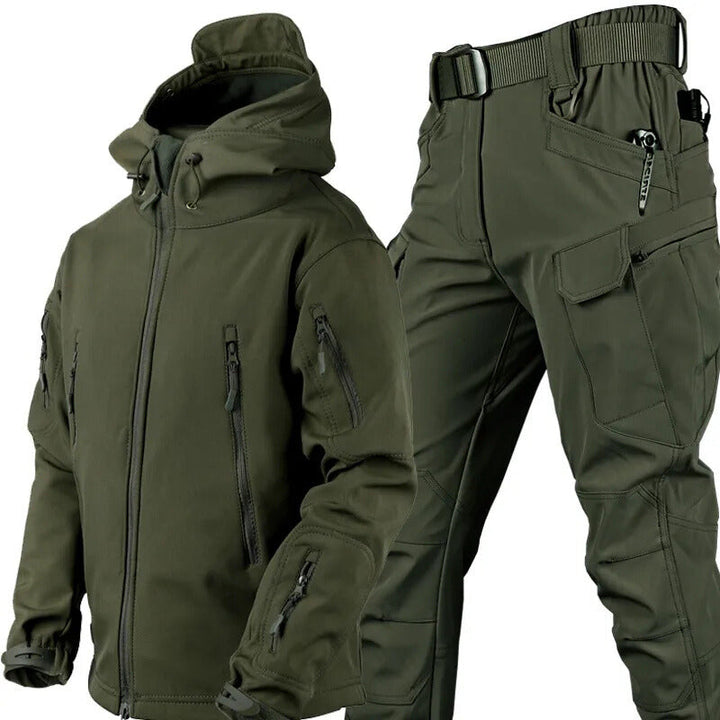 Hale - Conjunto térmico de chaqueta y pantalón para cualquier clima