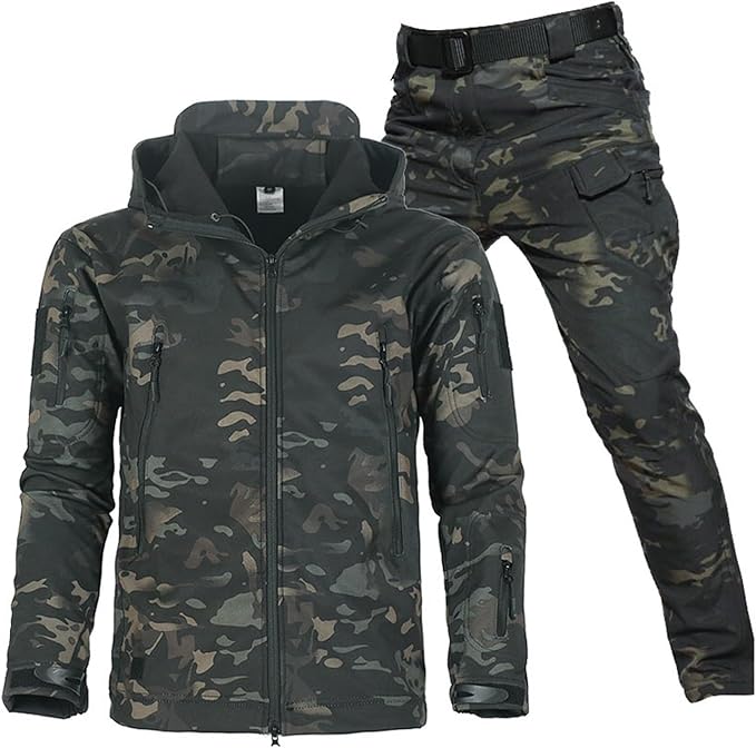 Hale - Conjunto térmico de chaqueta y pantalón para cualquier clima